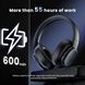 Накладные Bluetooth-наушники VOCLO A6 ENC с шумоподавлением Черные 0624 фото 4