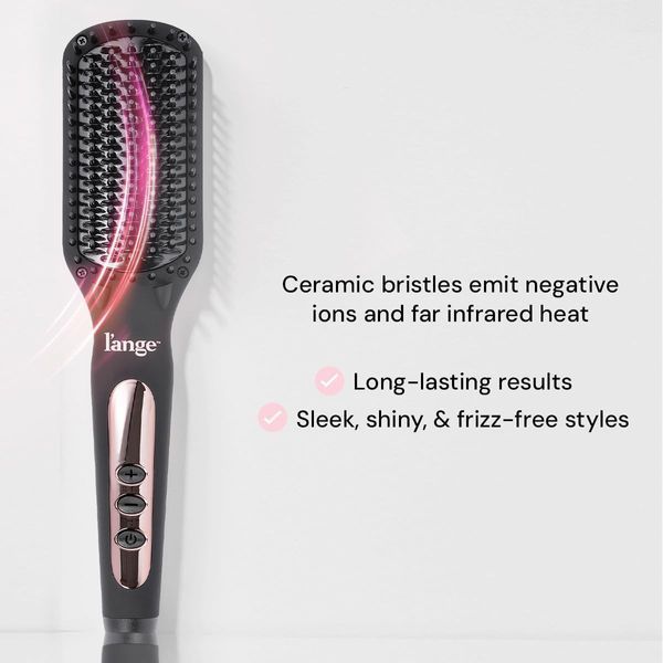 Дворежимна термощітка-випрямляч для волосся L'ANGE HAIR Le Vite T4203 фото