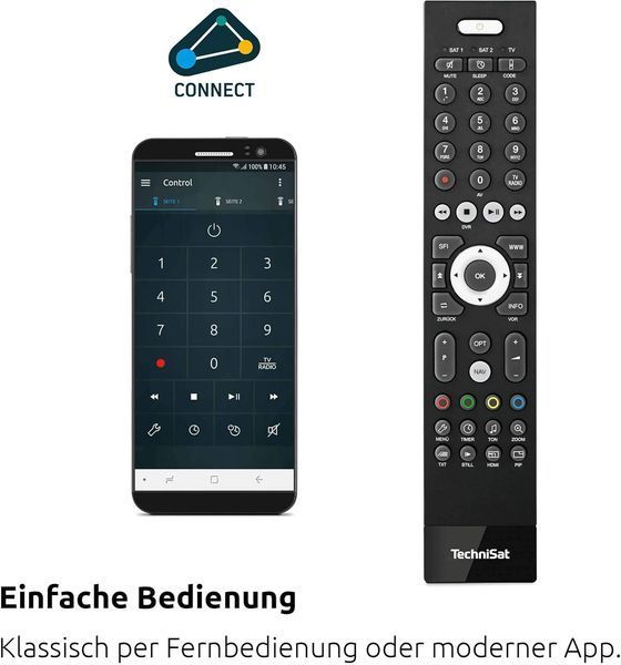 Супутниковий ресивер TechniSat TECHNISTAR S6, чорний, HDMI, DVB-S, USB, CI+ T1324 фото
