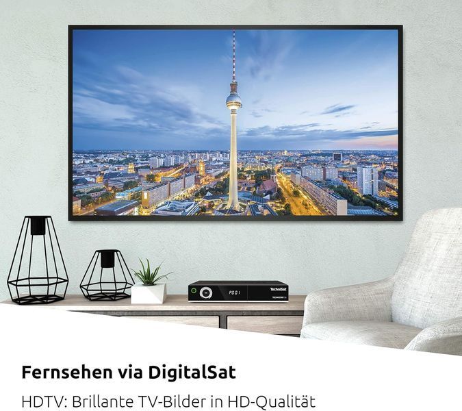 Супутниковий ресивер TechniSat TECHNISTAR S6, чорний, HDMI, DVB-S, USB, CI+ T1324 фото
