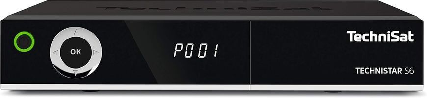 Супутниковий ресивер TechniSat TECHNISTAR S6, чорний, HDMI, DVB-S, USB, CI+ T1324 фото