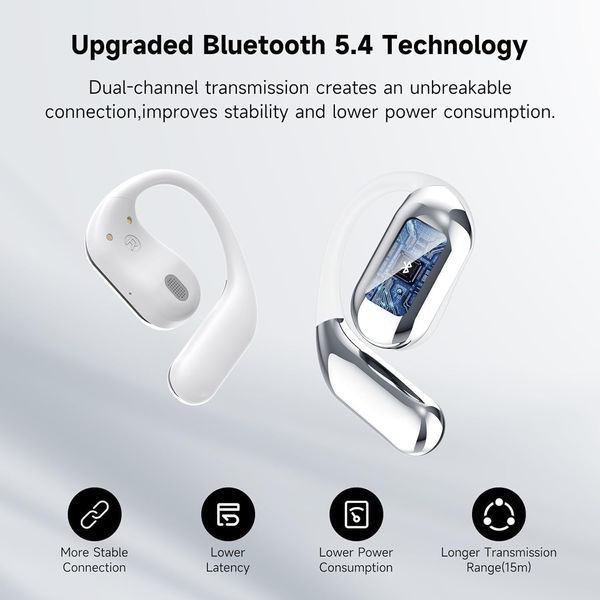 Наушники-вкладыши Boytond Ultra Open Ear / беспроводные Bluetooth-наушники с костной проводимостью T1285 фото