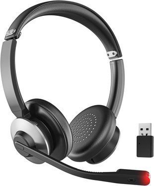 Бездротова гарнітура Bluetooth Earbay 5.3 з мікрофоном та шумопоглинанням T4645  фото