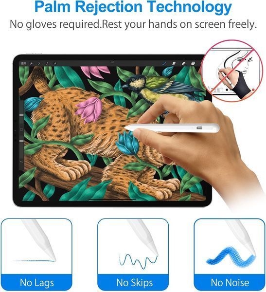 Стилус для iPad 2018-2024 Т1122 фото