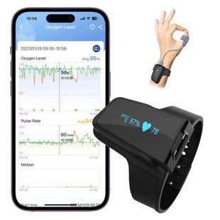 Пульсоксиметр ViATOM Bluetooth с будильником 0864 фото