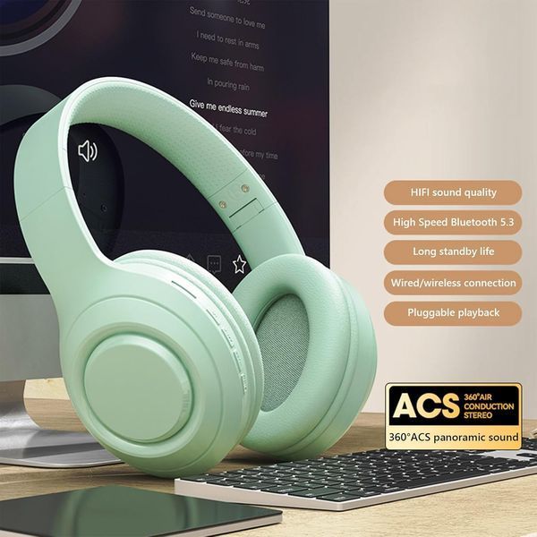 Складные беспроводные Bluetooth-наушники T1623 фото
