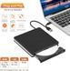 Зовнішній DVD-привід Amicool USB 3.0, Type-C CD DVD +/-RW, оптичний привід 0401 фото 2