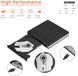 Зовнішній DVD-привід Amicool USB 3.0, Type-C CD DVD +/-RW, оптичний привід 0401 фото 4
