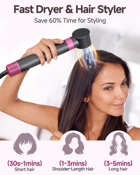 Фен-щетка WindBlow Magic Styler 5 в 1 T1948 фото