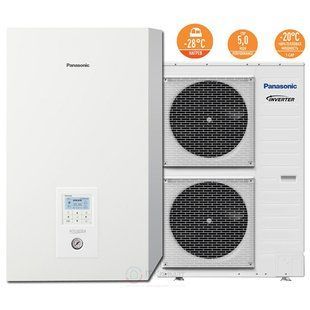 Тепловий насос Panasonic AQUAREA T-CAP 9 кВт KIT-WXC09H3E8 Bi-Bloc KIT-WXC09H3E8 фото
