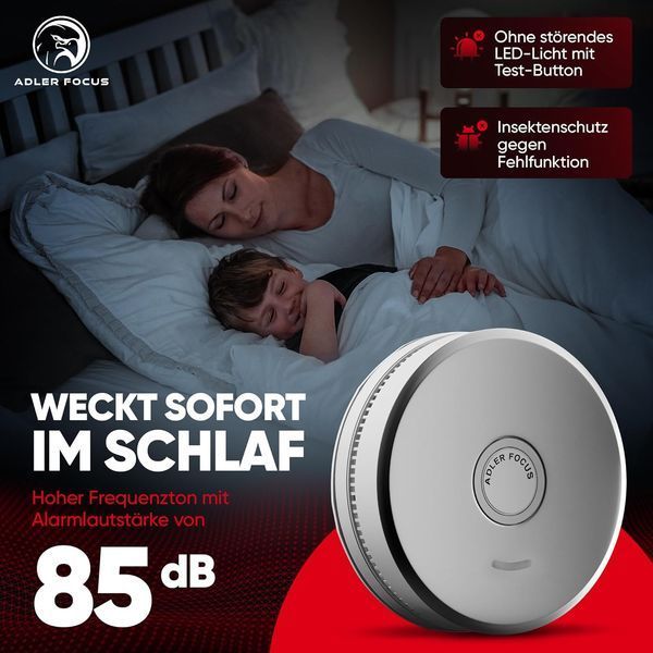 Радиодатчик дыма Adler Focus 0874 фото