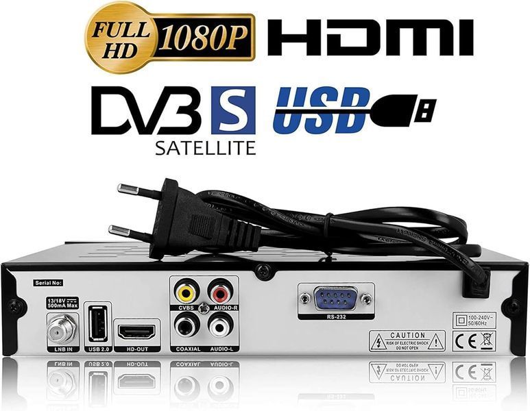 Цифровой спутниковый HD-ресивер HD-Line Echosat 20500 S T4239 фото