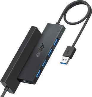 USB-хаб Acer USB 3.0 Expansion 4 порта USB 60 см T1216 фото