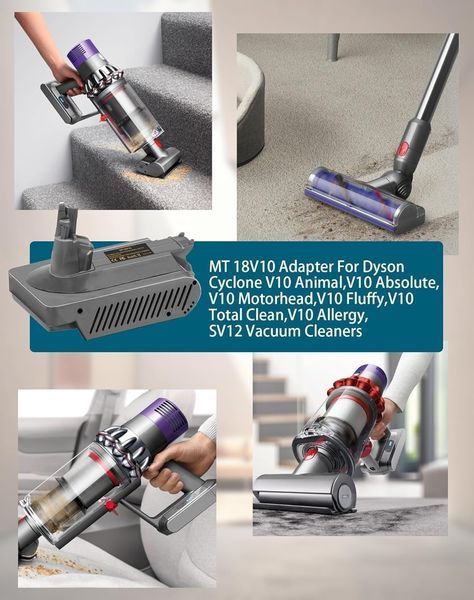 Адаптер батареї TEPULAS for Dyson V10 для Makita T0814 фото