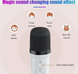 Бездротова Bluetooth-колонка-караоке з двома мікрофонами TK3397  фото 2