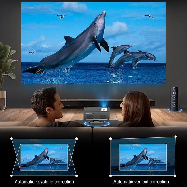 Проектор Full HD 1080p с поддержкой 4K и Bluetooth 5.0 Teuyau T3606 фото